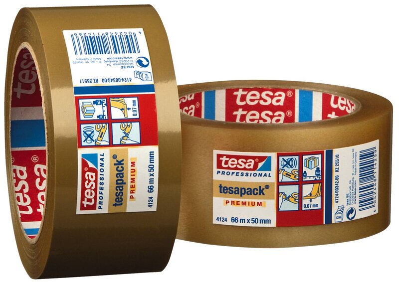 PACKTEJP 4124 TESA BRUN 25MMX66M