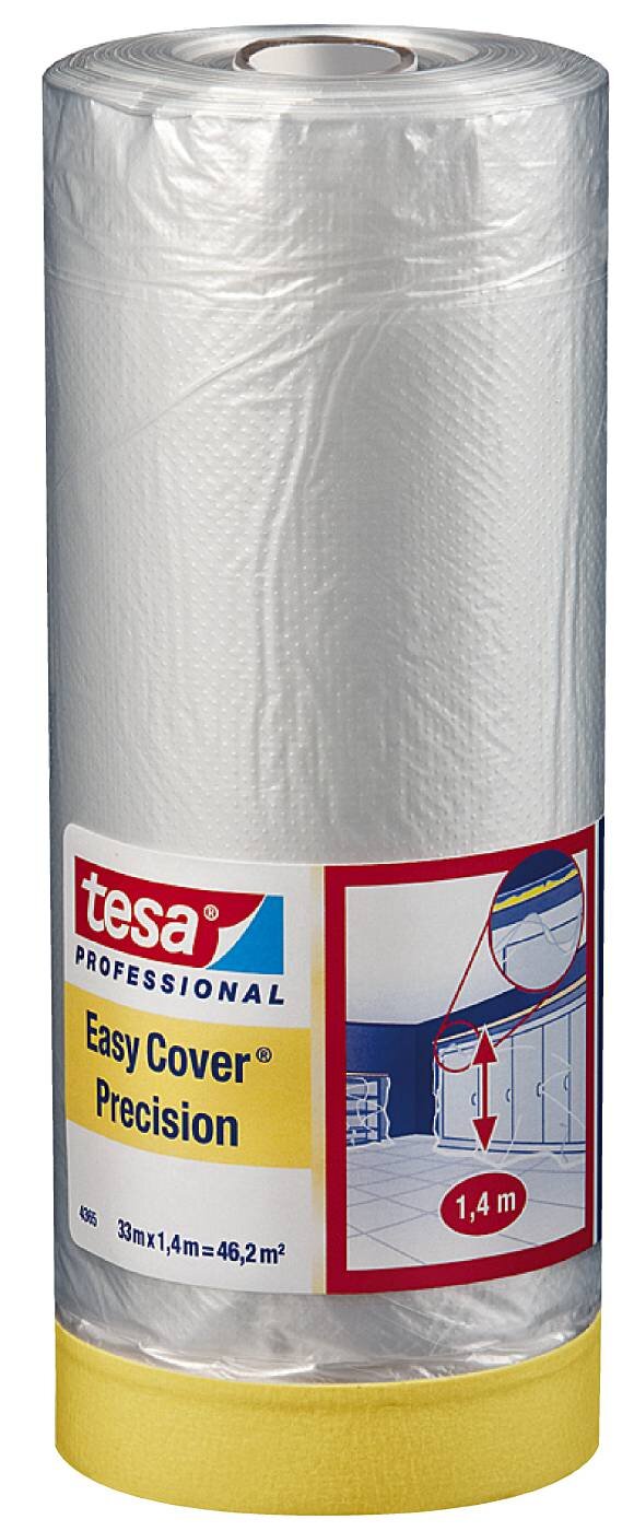 MASKERINGSFOLIE EASY COVER 4365 TESA 1400MMX33M