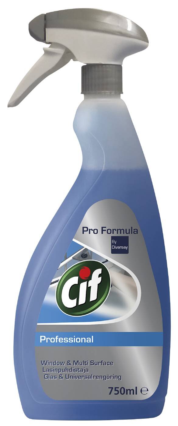 ALLRENGÖRING CIF PROFESSIONAL GLAS & UNIVERSAL 750ML