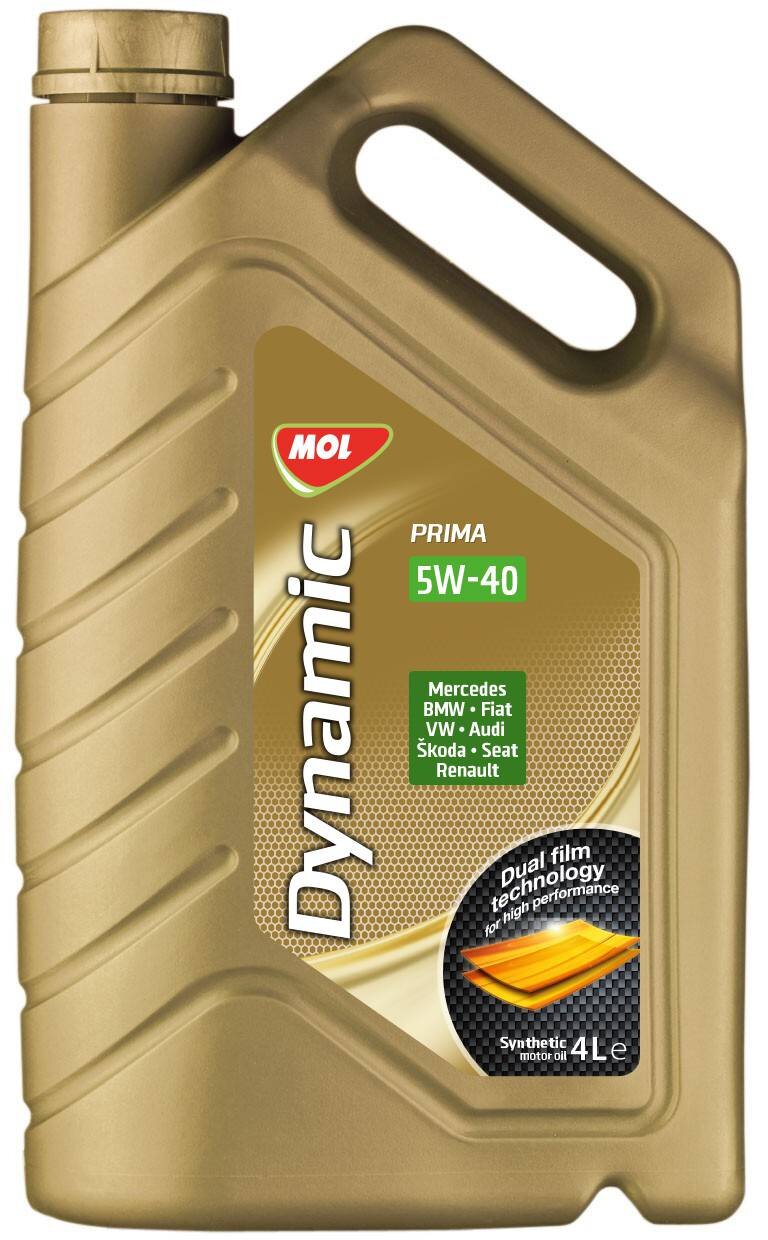 MOTOROLJA MOL DYNAMIC PRIMA 5W-40 1L SYNTET