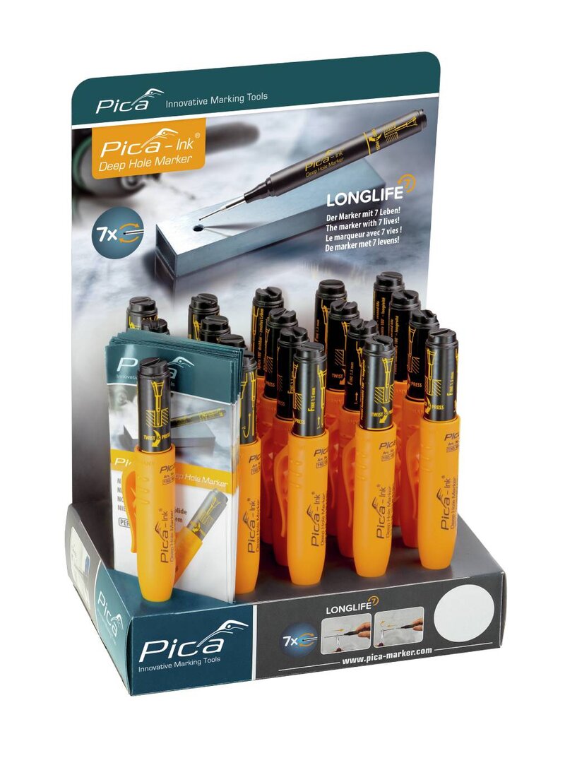 MÄRKPENNA DISPLAY PICA INK SVART 1,5 MM