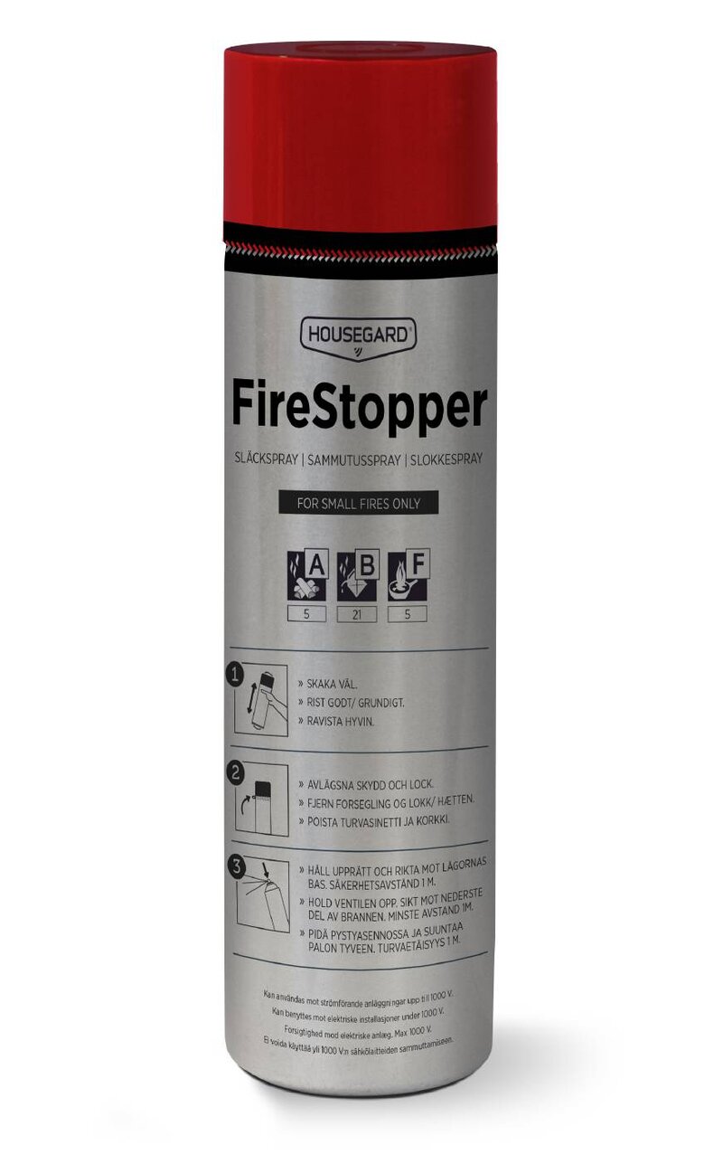 SLÄCKSPRAY HOUSEGARD FIRESTOPPER AD6-C 0,6L