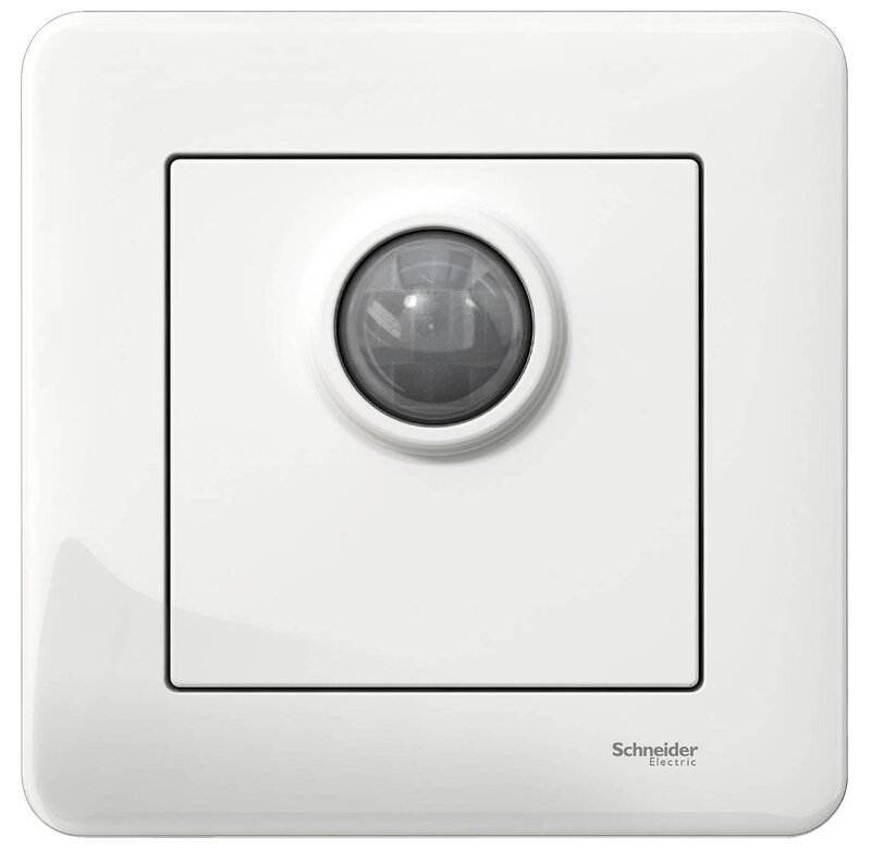RÖRELSEVAKT EXXACT SCHNEIDER BASIC 350W VIT