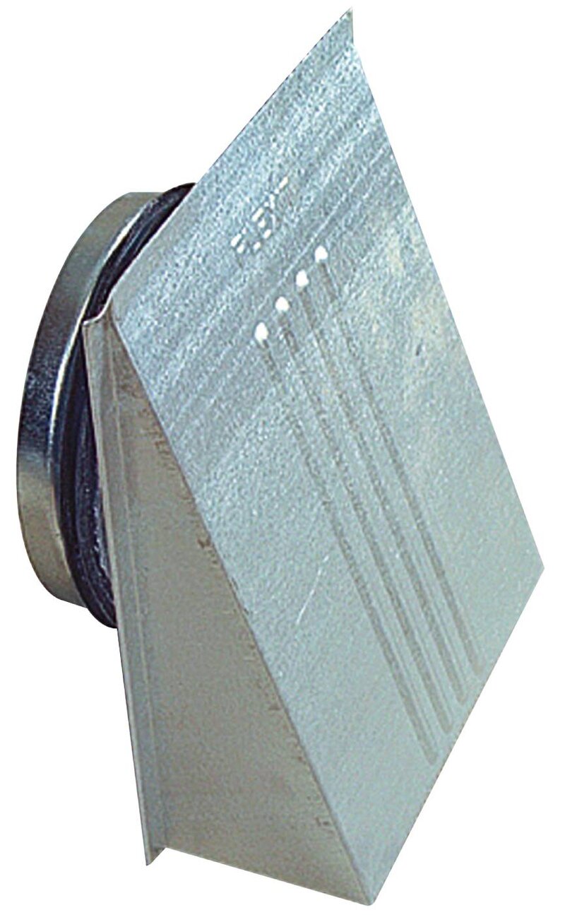 KÅPA MED NIPPEL FLEXIT 6X6 STÅL DIAMETER 125MM