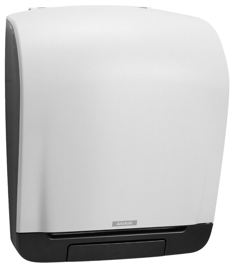 DISPENSER INCLUSIVE HANDDUK SYSTEM KATRIN VIT