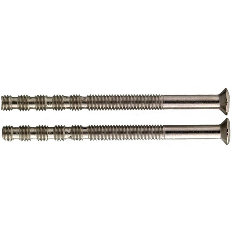 VREDSKRUV M5  STRUKTUR FÖRNICKLAD 90MM