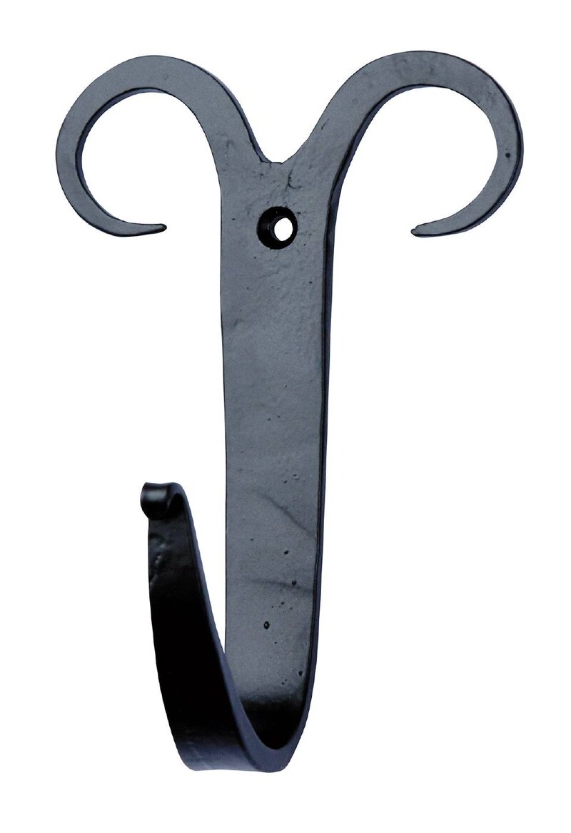 KLÄDKROK ENKELKROK MILLERS SMIDE SVART 125MM