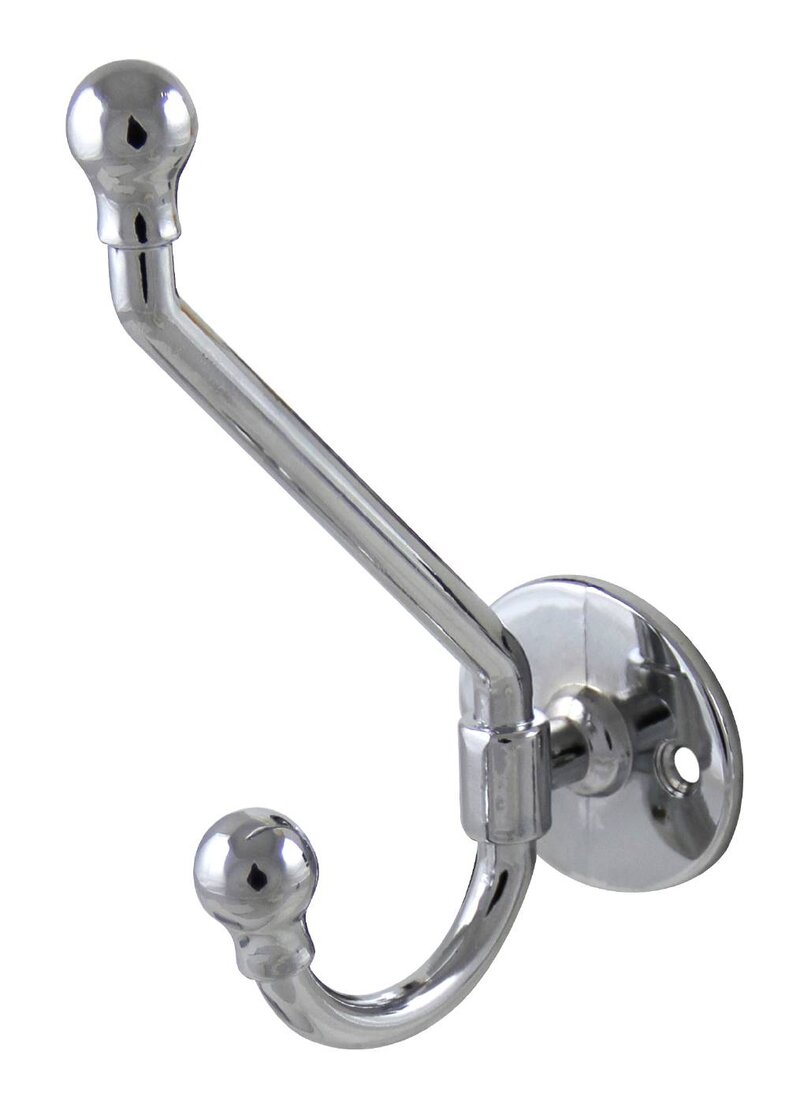 KLÄDKROK DUBBELKROK MILLERS KROM 130MM