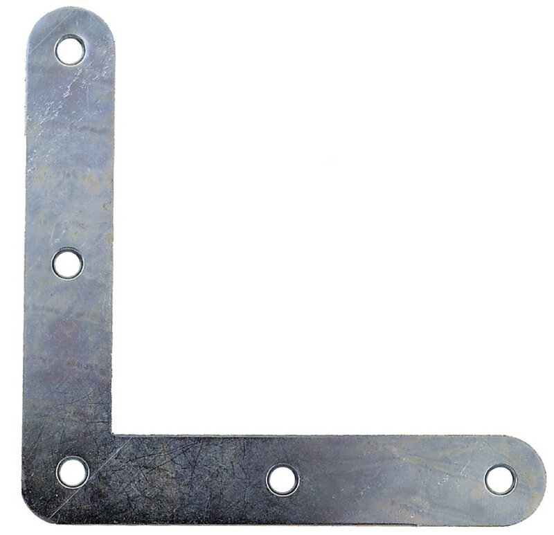 HÖRNJÄRN 134 STRUKTUR ELFÖRZINKAT 110X19MM