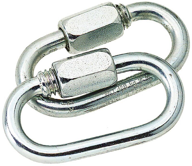SNABBLÄNK STRUKTUR ELFÖRZINKAD 10X89X29MM