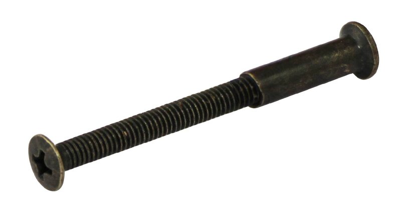 TRYCKESSKRUV MILLERS M4 UNIV. M HYLSMUTTER JÄRN ANTIK 42MM