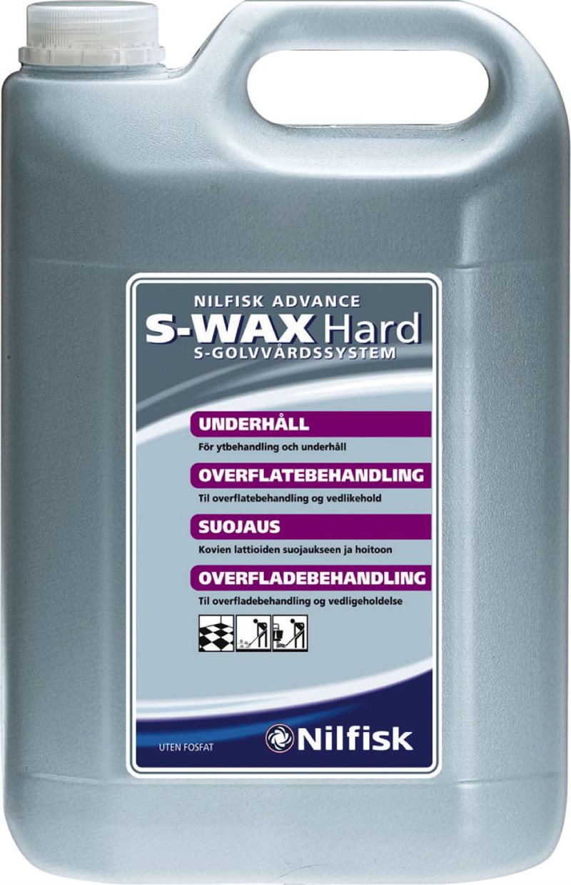 GOLVVAX S-WAX HARD 5L NILFISK