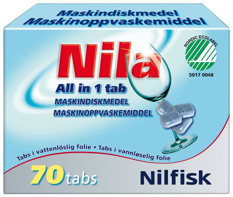 MASKINDISKMEDEL NILA TABLETTER
