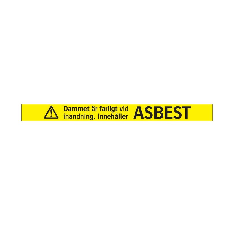 VARNINGSTEJP ASBEST 359168 50MMX66M