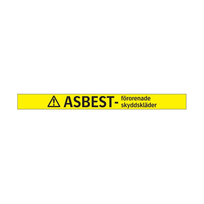 VARNINGSTEJP 358968 ASBEST