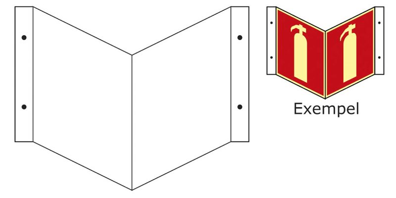 SKYLT 301433 PLOGSKYLT 210X210MM