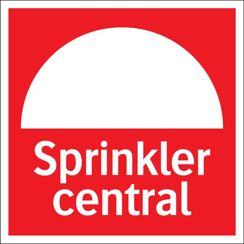 SKYLT 310955 BRAND SPRINKLERCENTRAL REFLEX 150X150MM