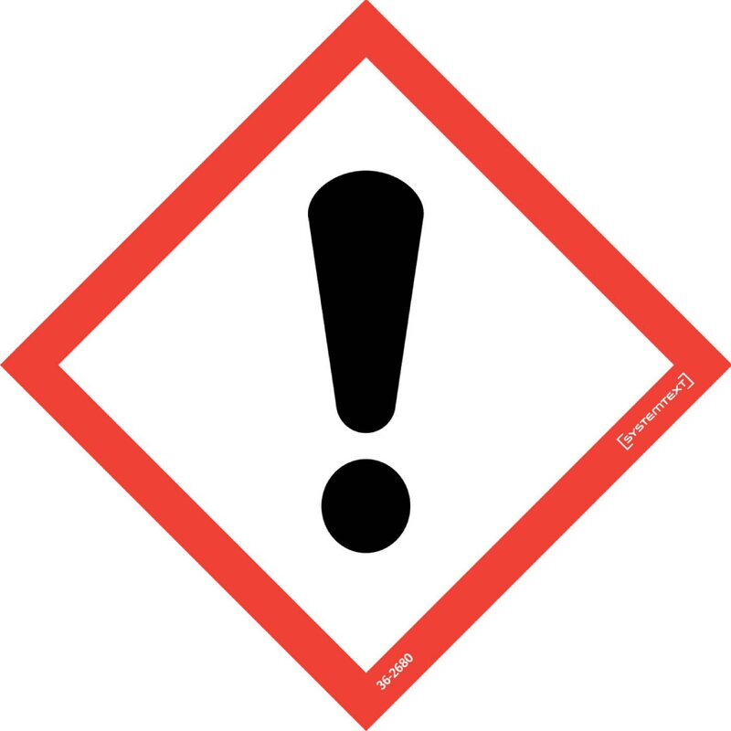 DEKAL 362680 TRAFIK FAROSYMBOL SKADLIGA ÄMNEN 80X80MM